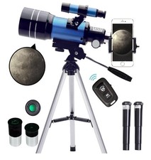 Astronomy Gifts: 70mm Aperture Telescope with Phone Adapter Free Shipping US