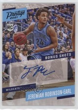 2021 Panini Chronicles Draft Picks Black Jeremiah Robinson-Earl #PBJRE Auto qp4
