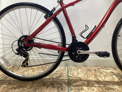【直接引き取り】SCHWINN シングルスピードバイク レッド 700x35c Schwinn Voyageur 700x35c Hybrid Bike, 16” Frame, V-Brakes, No