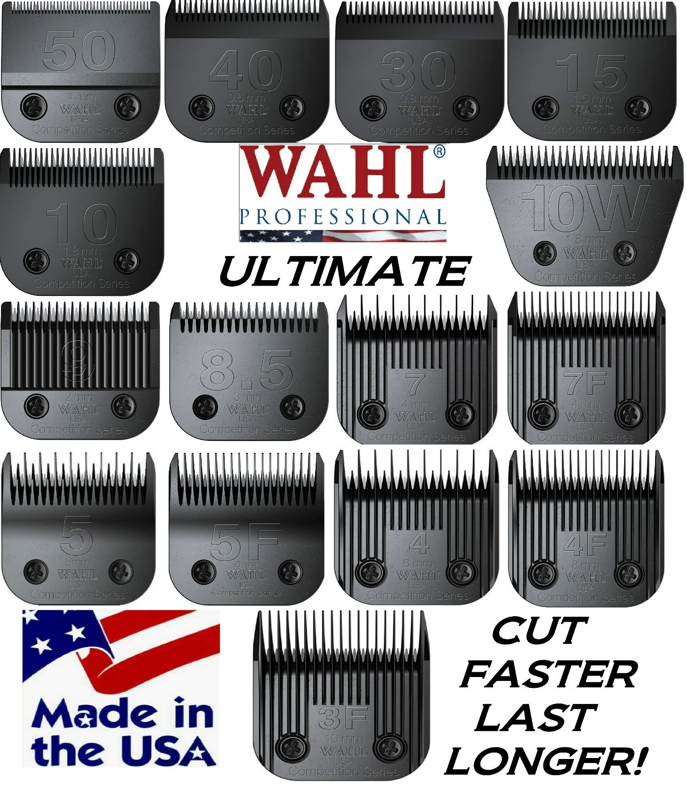 WAHL ULTIMATE COMPETITION SERIES Pet Grooming BLADE*Fit KM2 KM5 KM10 Clippers
Opens in a new window