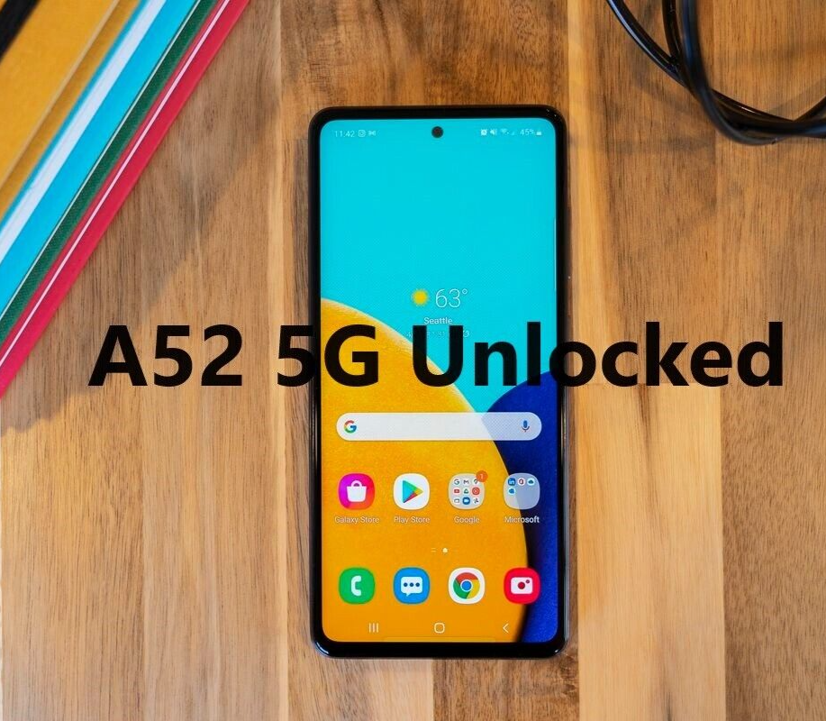 Samsung Galaxy A52 5G 128GB LTE Black SM-A526 GSM Unlocked