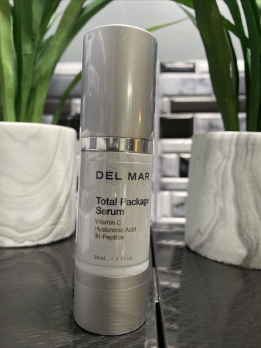DEL MAR LABS Total Package Serum w/ Vitamin C & Hyaluronic Acid Tri-peptide