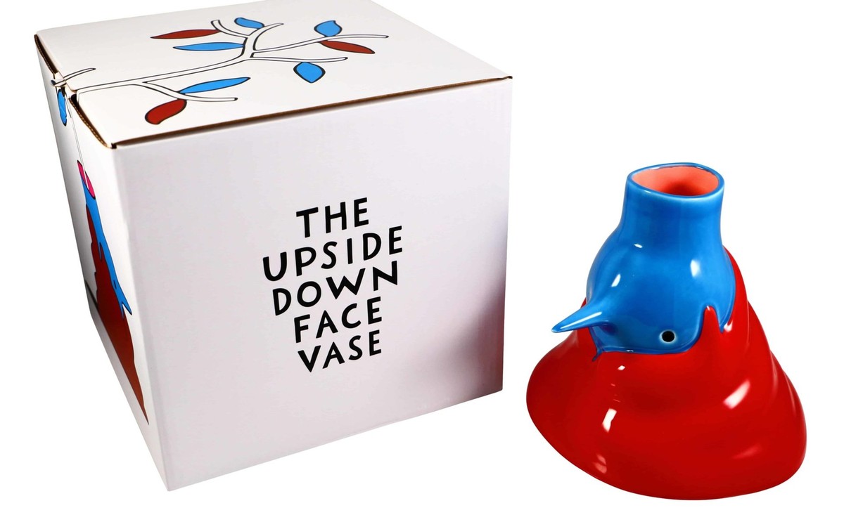 Piet Parra The Upside Down Face Vase Hair | eBay