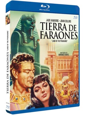 Land der Pharaonen- Jack Hawkins, Joan Collins, Howard Hawks -Blu-Ray Dt. Ton