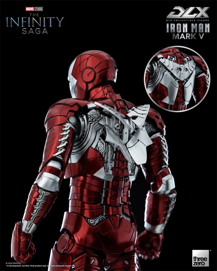 threezeroアイアンマン マーク5 フィギュア DLX Iron Man Mark 5 1/12 Figure (Marvel Studios The Infinity