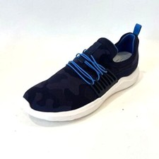Cloudsteppers by Clarks Nova Ave Blue Camo Slip On Sneakers Women's Size 9