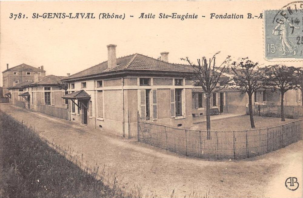 CPA 69 SAINT GENIS LAVAL ASILE STE EUGENIE eBay