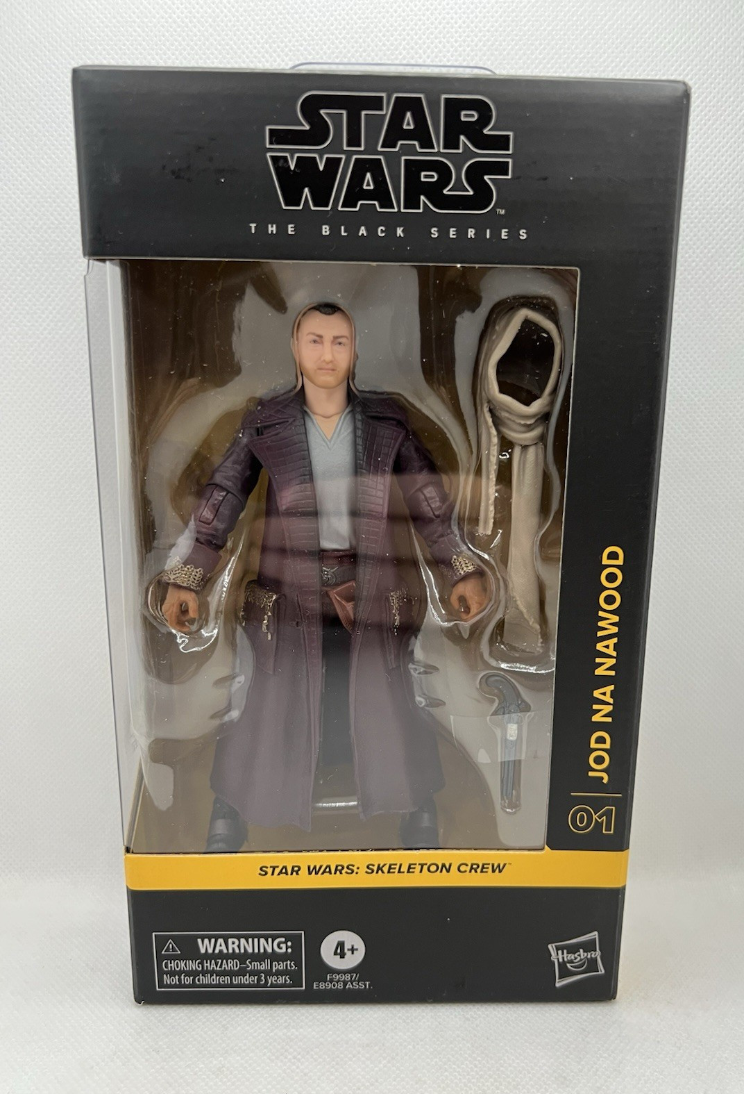 Star Wars Skeleton Crew Jod Na Nawood Black Series Action Figure 01 NEW UK