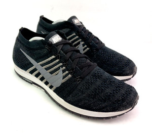 Nike Zoom Flyknit Streak Mens Size 7 Womens Sz 8.5 Black Sneaker Shoes 835994-01 Nike Men main image 2