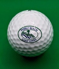 Vintage Pebble Beach Golf Links logo golf ball - Top 100 Course California