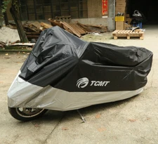 New 265x105x125cm XXXL UV Waterproof Motorcycle Cover For Harley Honda Yamaha US