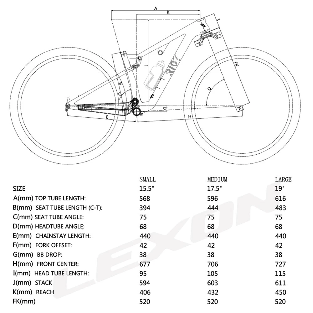 Lexon bike frame 2025