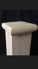 Solid Pine Newel Caps, Fence Post, Stair Parts