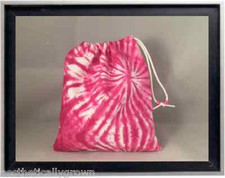 Gymnastics Leotard Grip Bags / Hot Pink Tie Dye Gymnast Birthday Goody Bag