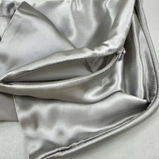 Federa Il Pura Seta Di Gelso Beige GF Ferrari  Viso Capelli  50x80 Con Cerniera