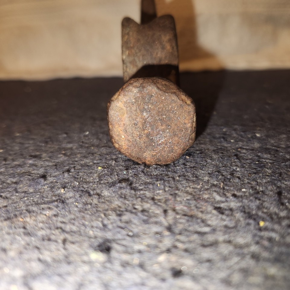 Roofing hatchet axe head, carpenter hammer 1 lb. 4.2 ounces, vintage