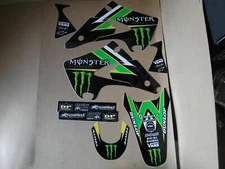 TEAM   KAWASAKI RACING  GRAPHICS  KX125  KX250 2003 2004 2005 2006 2007