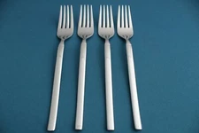 4 Dinner Forks Zwilling J. A. Henckels OPUS Glossy 18/10 Stainless 7 7/8"