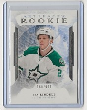 16-17 2016-17 Artifacts Rookie #173 Esa Lindell Dallas Stars Rookie Card 168/999