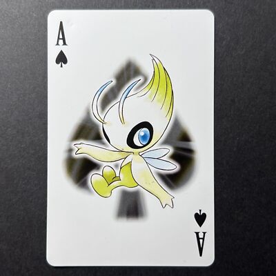 Pokemon Center 10th Anniversary Green Deck Playing Card 2006 UK