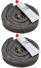 DC97-14849E Dryer Drum Seal Gasket Felt DC97-07618A w/ Hi-temp Adhesive 2Pack 