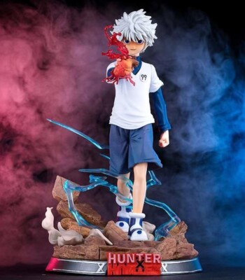 Figurine Kirua Hunter X Hunter Finition De Luxe 27cm - PVC De Collection (année 2021)