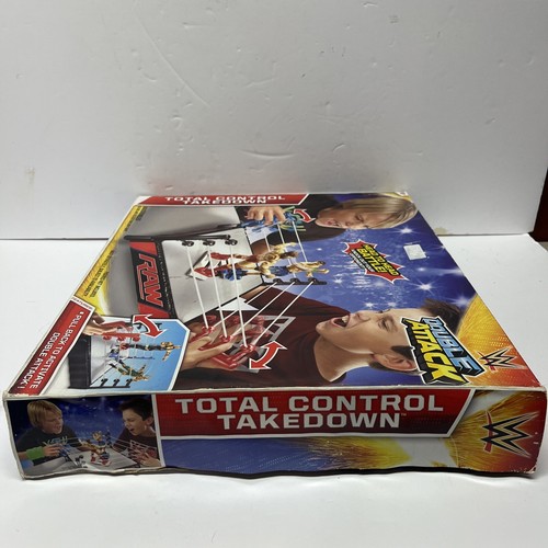 New WWE Monday Night RAW Total Control Takedown Double Attack Playset READ! - Picture 7 of 7