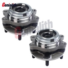Pair Front Wheel Hub Bearing Assembly For Nissan Altima Maxima Murano Jx35 Qx60