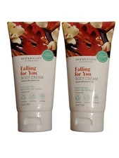 Scentworx Slatkin Co Falling For You Body Cream 2.5 Cinnamon Vanilla Apple Sugar