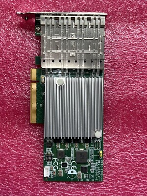 Advantech PCIE-2202 4Port Fiber 10G Ethernet Server Adapter Intel XL710-AM2