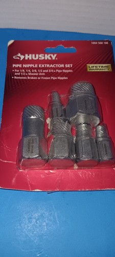 Husky Rohrnippelabzieher Set (6 Stück)