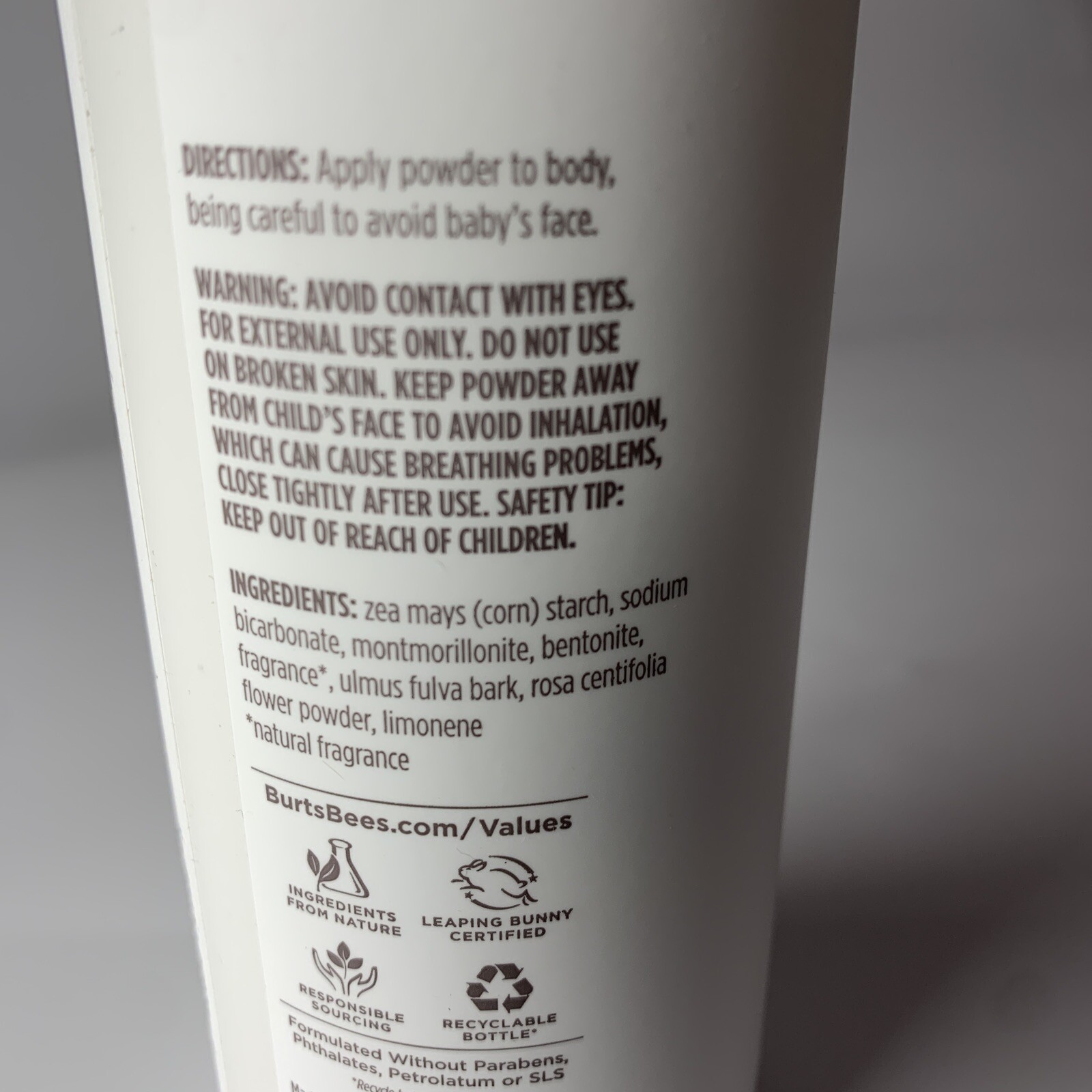 Burt's Bees Baby 100 Natural Dusting TalcFree Baby Powder, 7.5 Oz