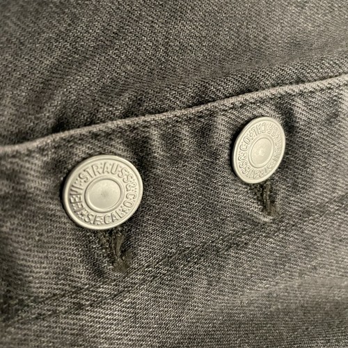 Levi's Damenjeans Größe 28 Meilenhoch weites Bein graue Waschung - Bild 5 von 9