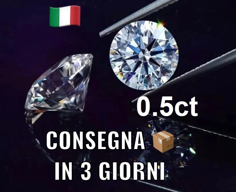 Diamant Moissanite Rose 1 Carat (6,5x6,5mm) - Certifié GRA, Qualité VVS1, Taille Cœur