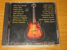 Evidence Blues Sampler: Four by Various Artists (CD, Mar-1995, Evidence)