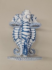 AVANTI Island View Toothbrush Holser Resin Sculpted Sea Horses 13689B
