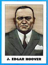J. Edgar Hoover - 1992 Eclipse G-Men & Gangsters (nrmt) card # 28  (E)