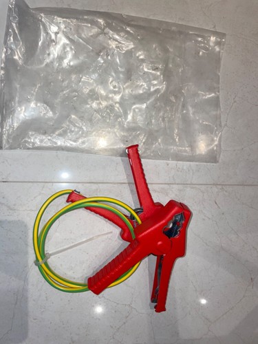 Temporary Continuity Bond Pipe Disconnecting Crocodile Clips - Copper ...