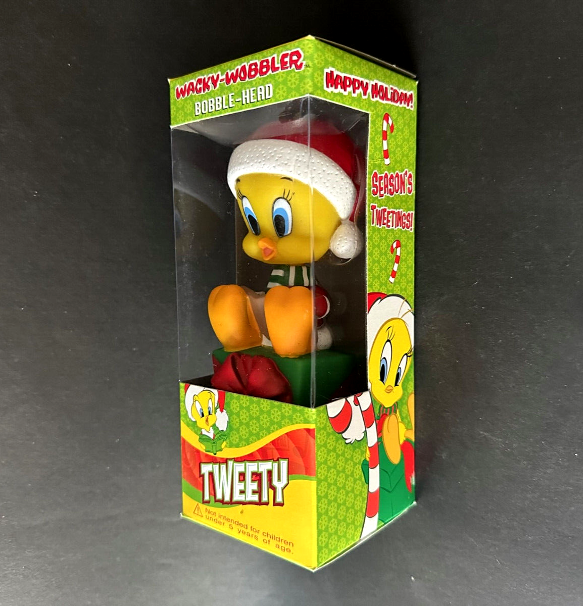 じわじわ値下げしてきましたが＾＾　LOONEY TUNES 12匹のキャラクター Looney Tunes TWEETY Christmas PVC Bobble-Head 15Cm Funko Wacky