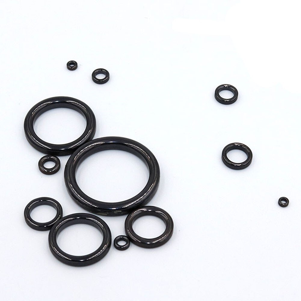 Guide Ring Rod Fishing Rod Ring Rod Eye Black Yellow Ceramic Fishing