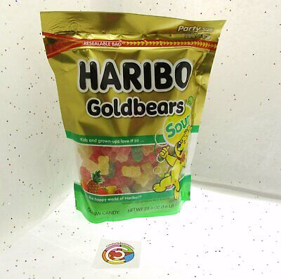 Sugar Party Small Sour Bears Gummy Candy 6 oz. Bag