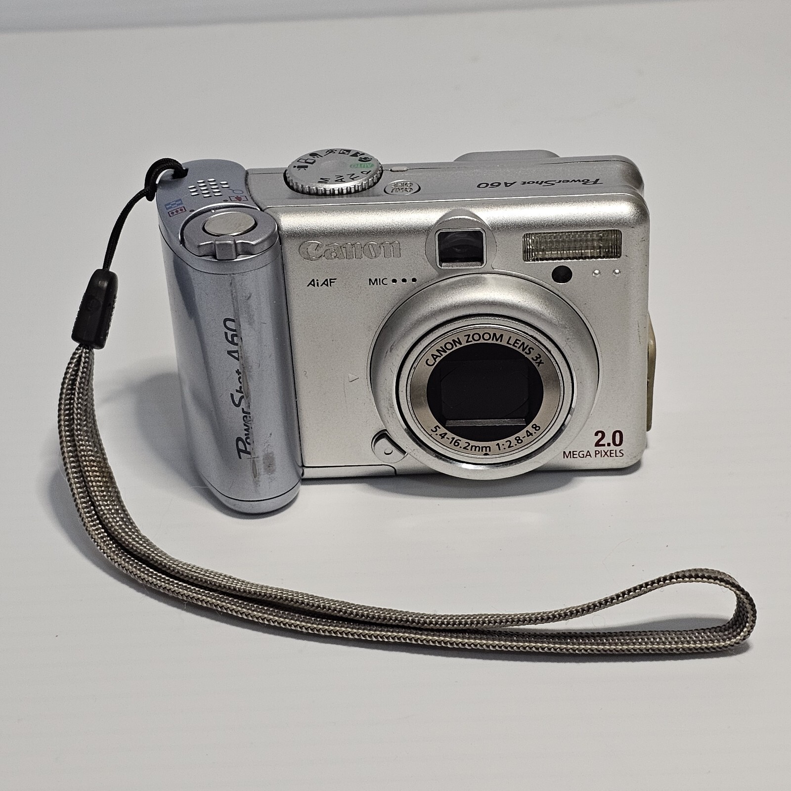 Canon PowerShot A60 2.0MP Digital Camera Silver FOR PARTS - Picture 1 of 13