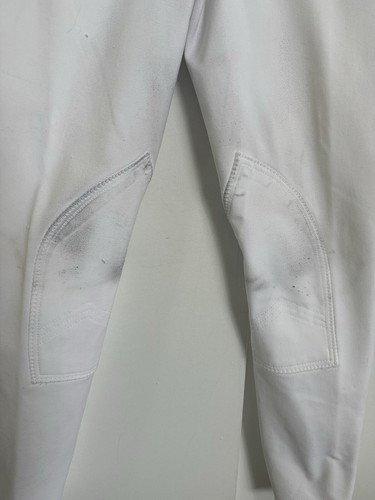 Reithose HORZE weiß mit Kniebesatz Größe S Reithose - Bild 5 von 7