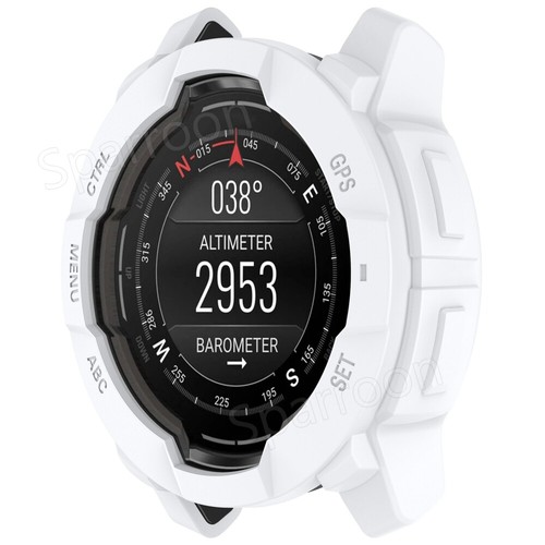 For Garmin Instinct 3 45/50MM Rugged TPU Protective Bumper Shockproof Case Cover - 第 71/75 張圖片