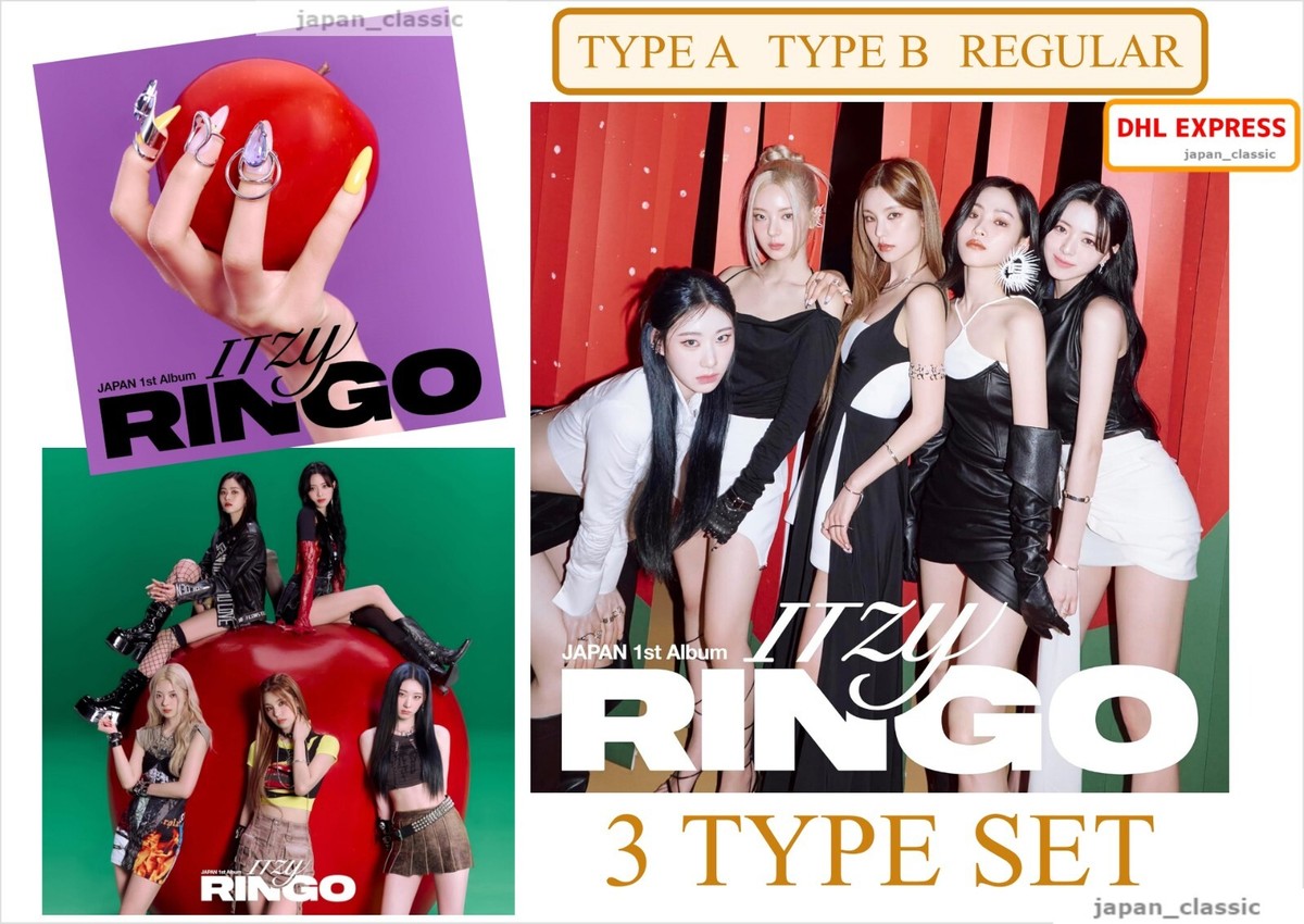 ITZY RINGO LIMITED EDITION CD A B REGULAR JAPANESE JAPAN | eBay