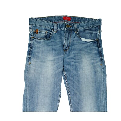 Triangle MIT BINDEGÜRTEL - Slim fit jeans - dunkelblau/gewassen