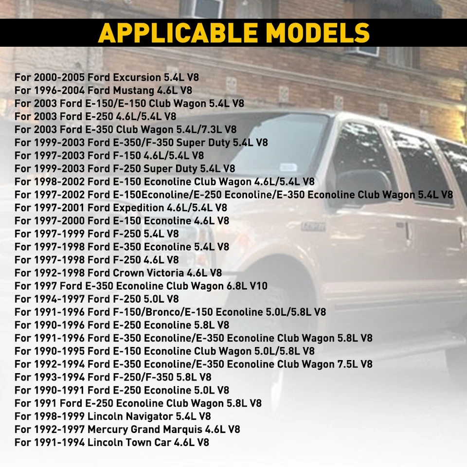 8 nuevos inyectores de combustible OEM para Ford 4.6 5.0 5.4 5.8 0280150943 Foto 2 de 4