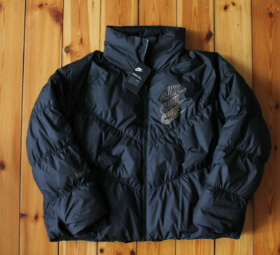 Nike Down Fill Daunen Jacke WMNS Schwarz Gold Gr. XL NEU CK3963 010