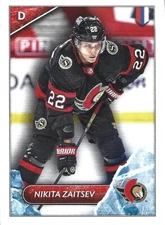 Nikita Zaitsev #404 - 2021-22 Topps NHL Stickers - Base