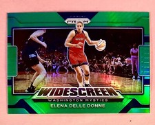 2022 Panini Prizm WNBA Widescreen Green Prizm Elena Delle Donne #15 Mystics